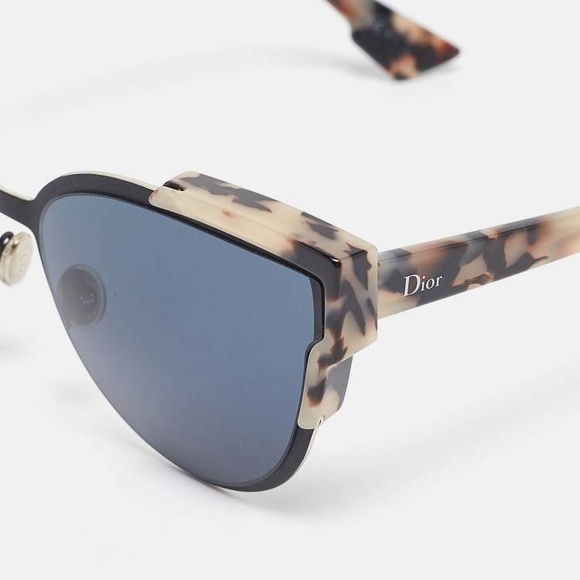 Dior Blue P7JKU Wildly Cat Eye Sunglasses - Full Set - Picture 3 of 7